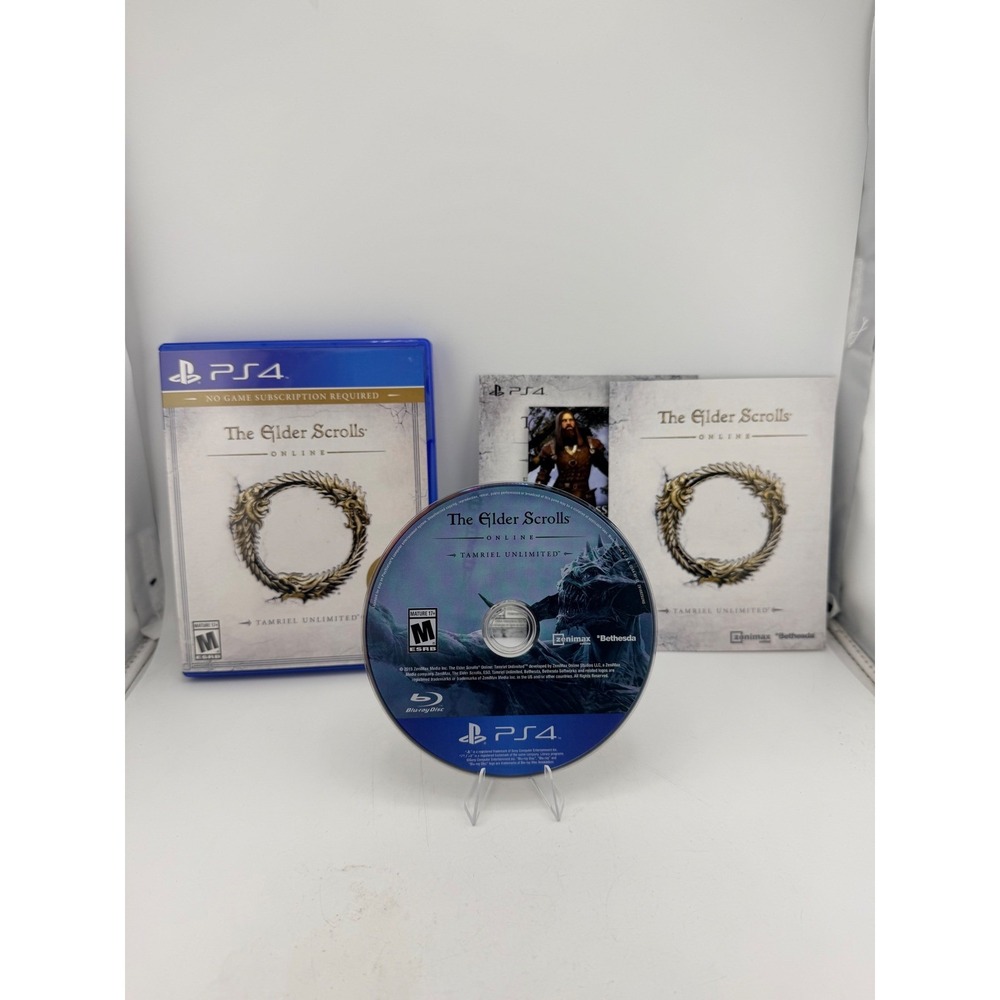 The Elder Scrolls Online Tamriel Unlimited PS4 PlayStation 4 Bethesda CUSA-00132